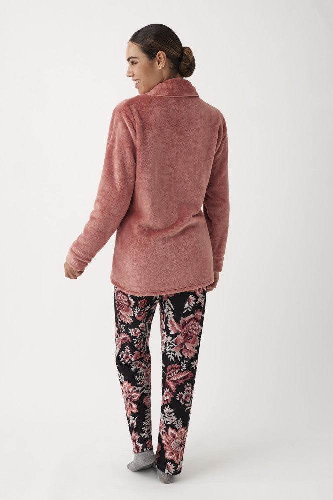 Completo pigiama Pigiama +Giacca Donna N19843 Promise - evabiancheria