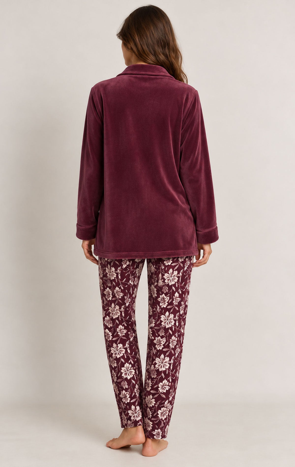 Completo pigiama Pigiama +Giacca Donna N21823 Promise