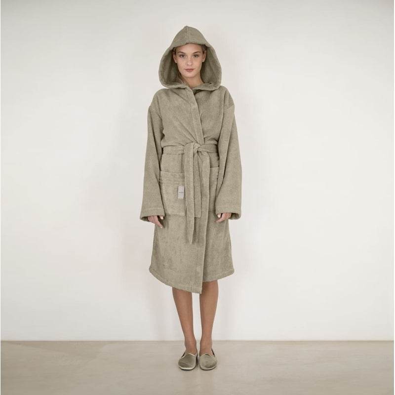 Accappatoio con cappuccio Biancheria Coccola Acc Fazzini - evabiancheria