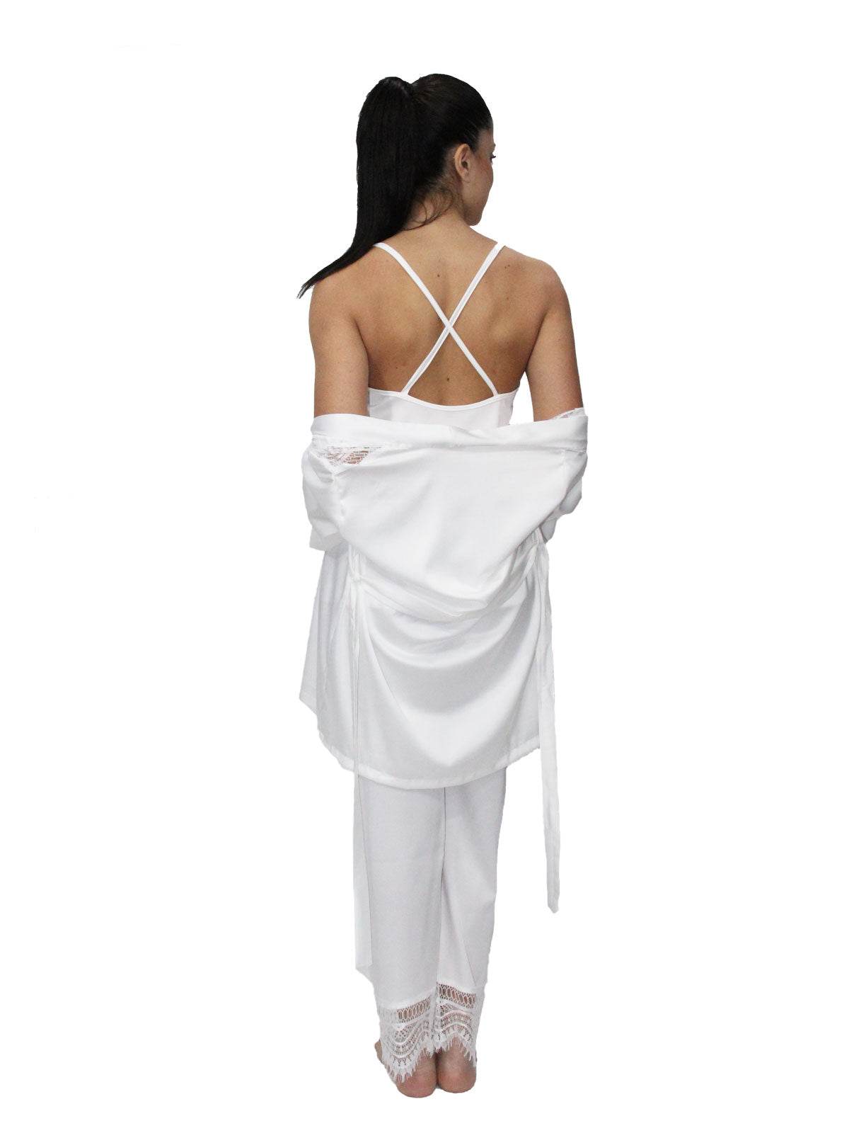 Completo pigiama Pigiama +Giacca Donna Daria Sposa Maestri Cotonieri - evabiancheria