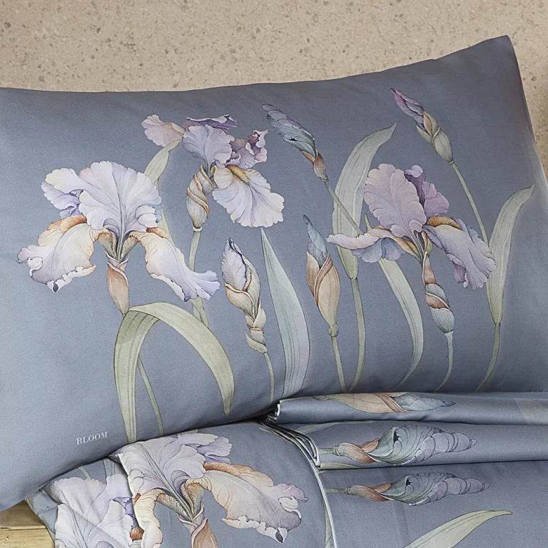 Lenzuola Stampato Biancheria Lily Cpl Tessitura Randi - evabiancheria