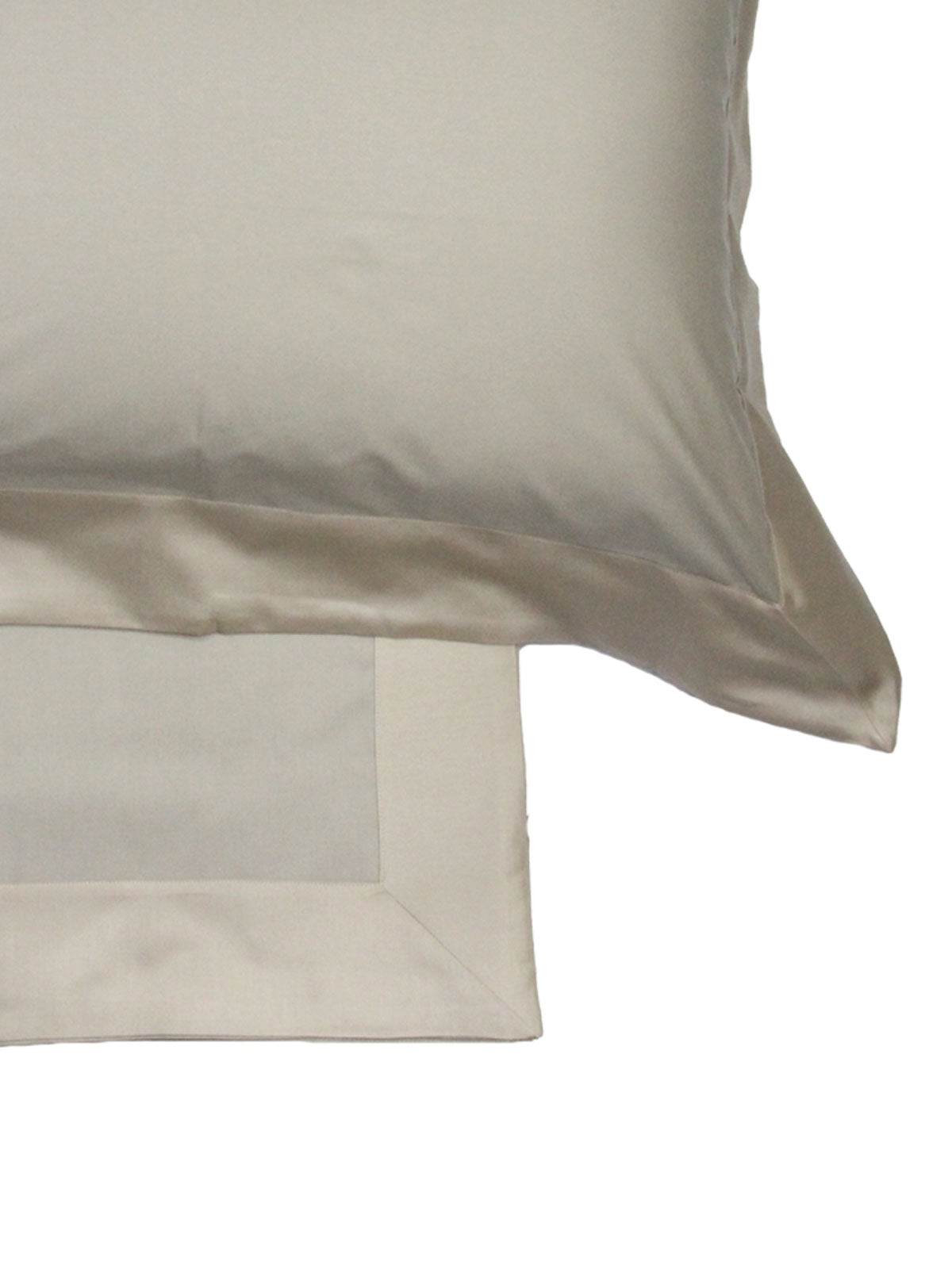 Lenzuola Bicolore Biancheria Balza Raso Cpl Eva Home - evabiancheria