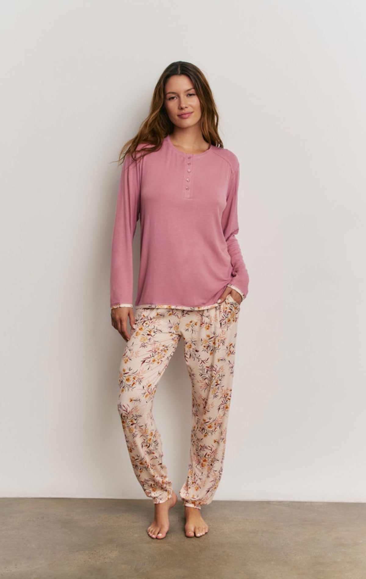 Completo pigiama Pigiama +Giacca Donna N21653 Promise