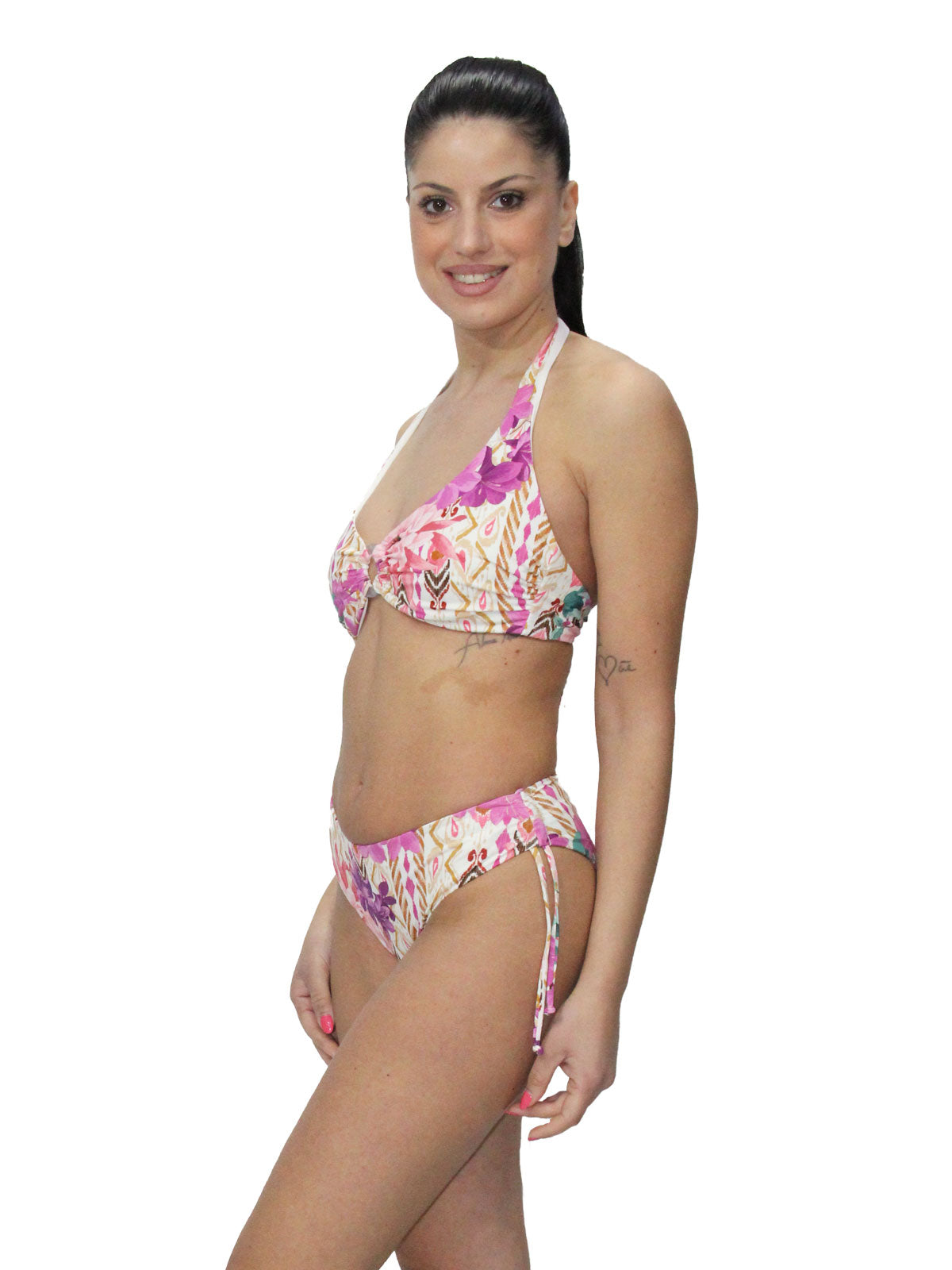 Bikini Sfoderato con ferretto Donna H404 Huitre