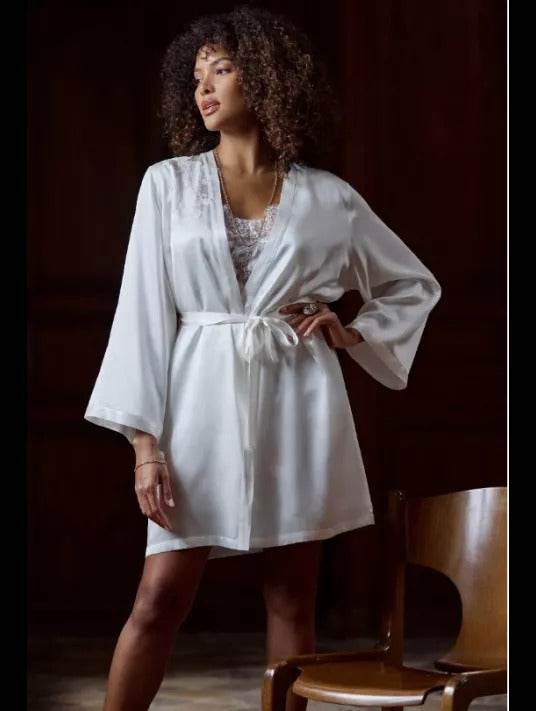 Kimono corto Donna 3BAC2000 Marjolaine - evabiancheria