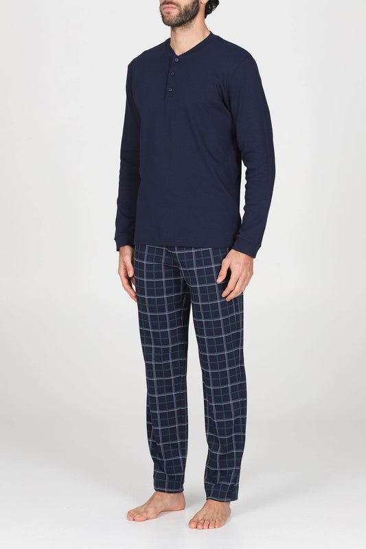 Pigiama Serafino Uomo Nicosia JAL410 Julipet - evabiancheria