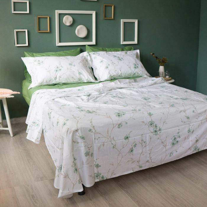 Lenzuola 4 federe Biancheria Elodie Cpl Maestri Cotonieri - evabiancheria