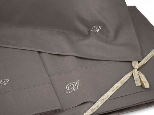 Lenzuola Tinta Unita Biancheria Lory Cpl Blumarine Home - evabiancheria