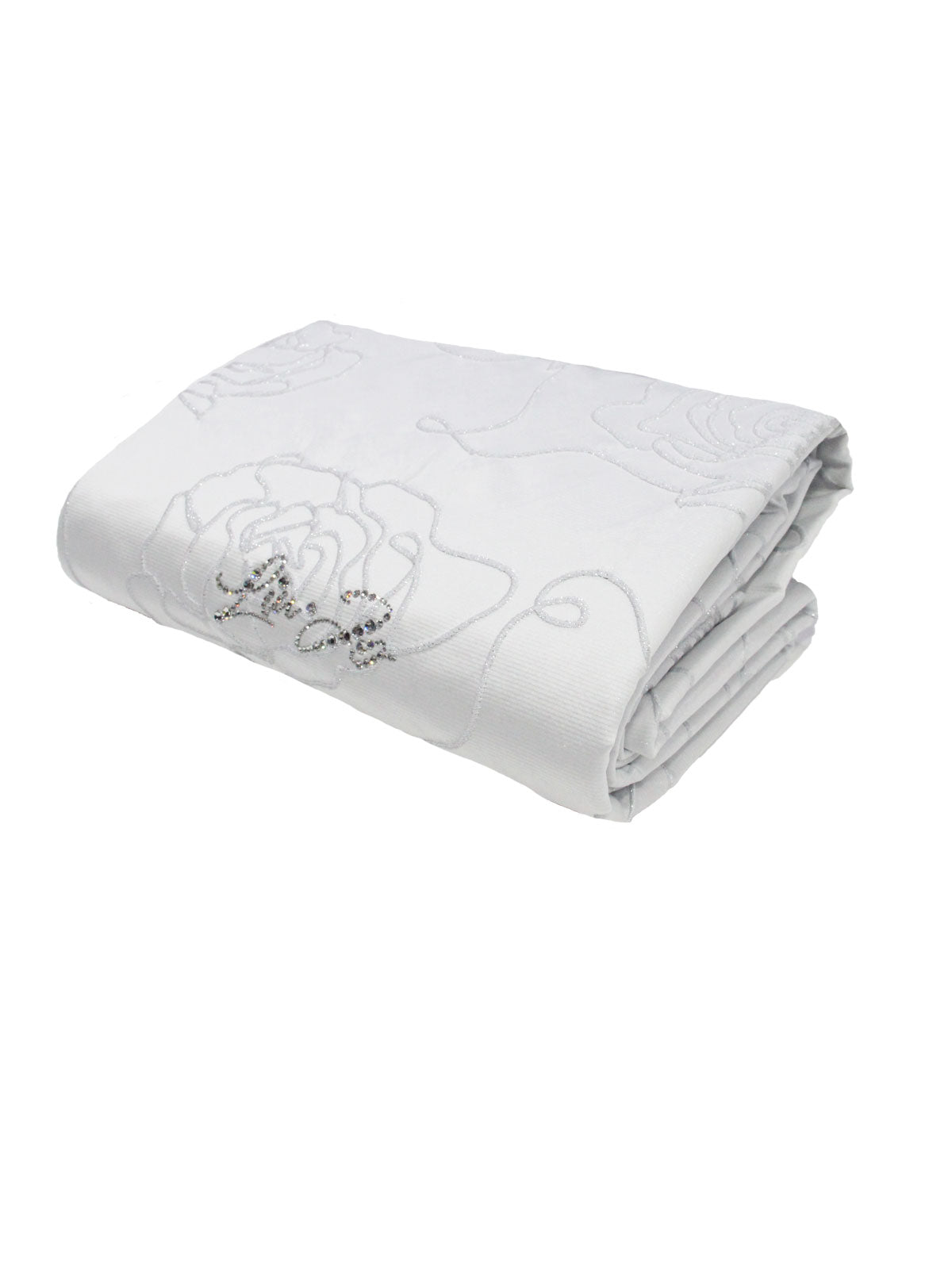 Copriletto jacquard Biancheria Rose LJ LL2988 Liu Jo Home