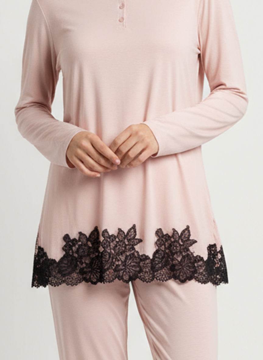 Pigiama Serafino Donna Sibilla Paladini - evabiancheria