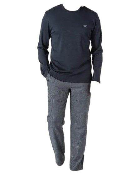 Pigiama Giro collo Uomo 4F576 112135 Emporio Armani - evabiancheria