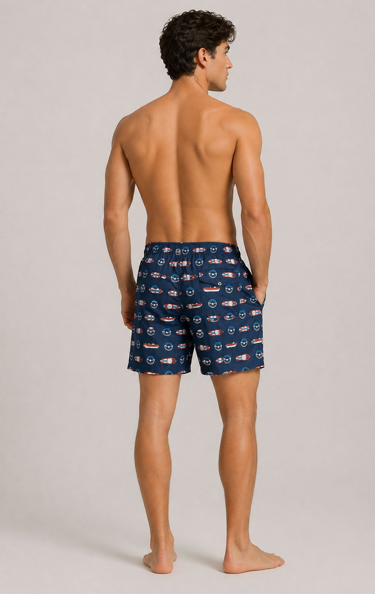 Costume boxer medio Uomo 114BF Dandy Ironic Summer