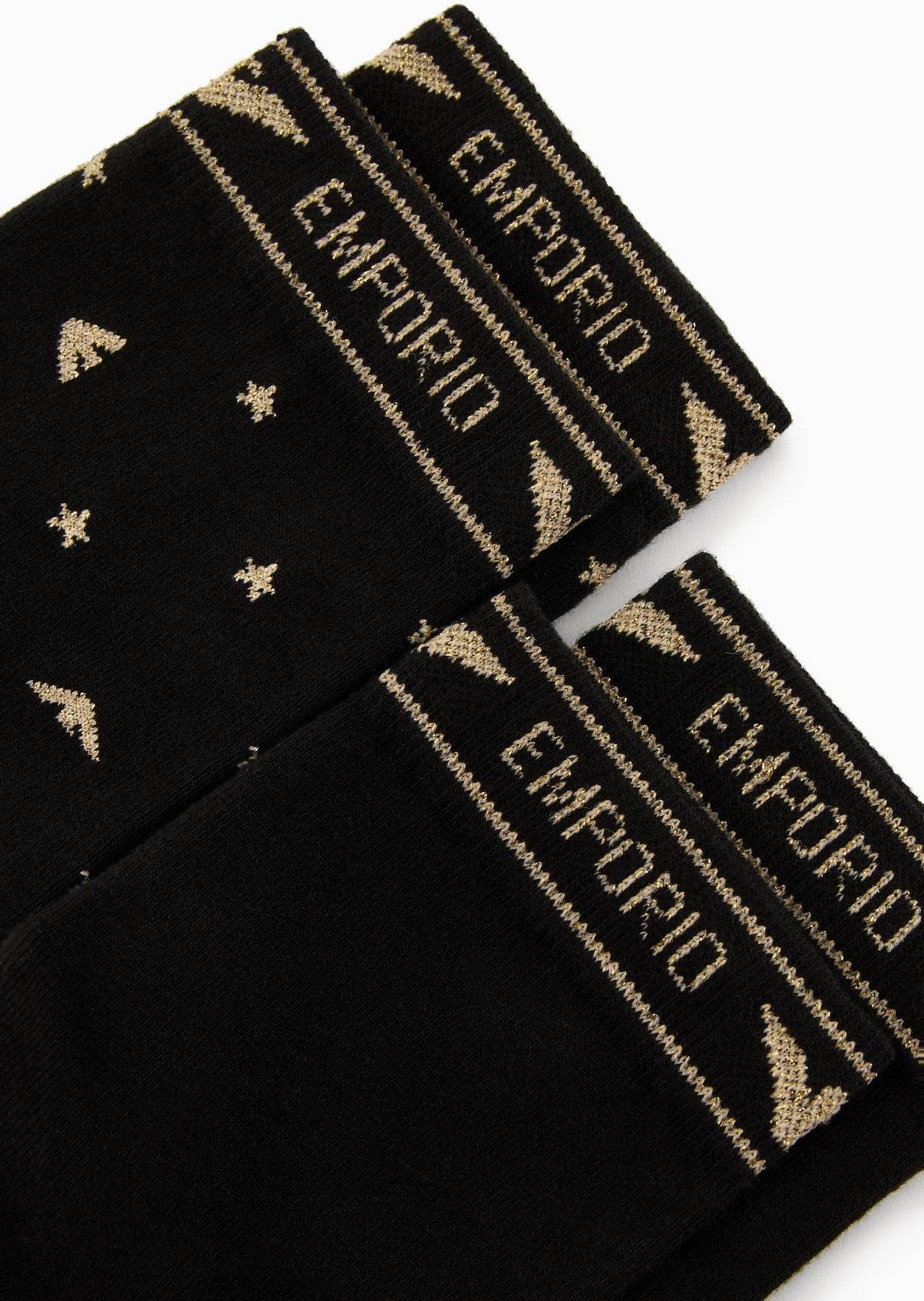 Calze Bi-pack Donna 4F225 292302 Emporio Armani - evabiancheria