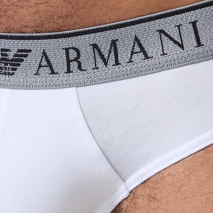 Slip Bi-pack Uomo 4F720 111733 Emporio Armani