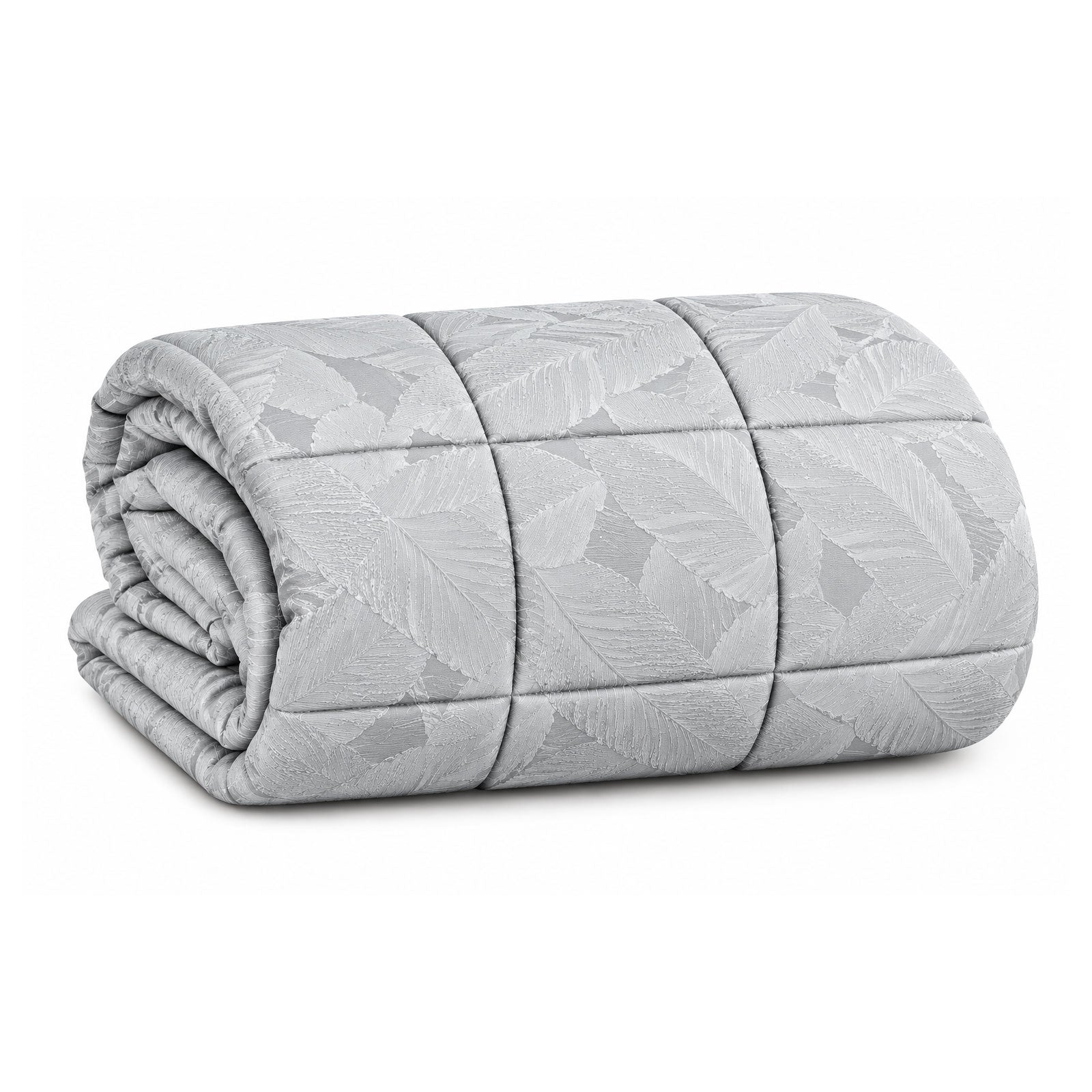 Trapunta jacquard Biancheria Grimilde Foliage Trap Eva Home
