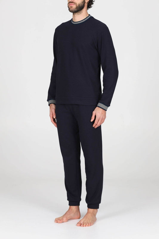 Pigiama Giro collo Uomo Alessandria JAL858 Julipet - evabiancheria