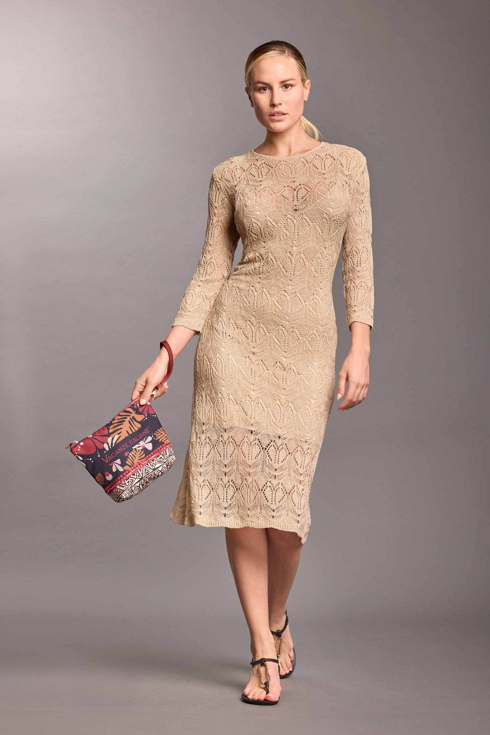 Abito Lungo Donna VI25-009 Vacanze Italiane - evabiancheria