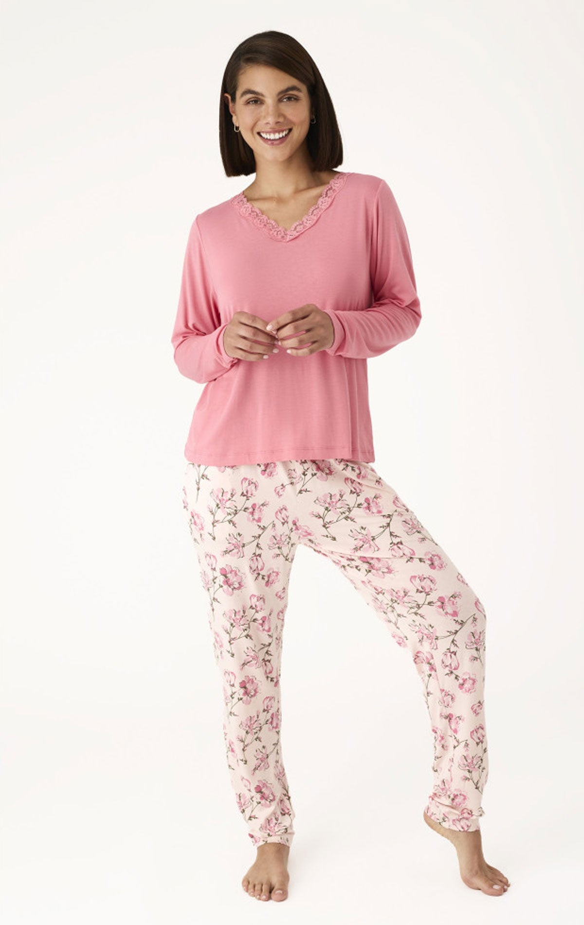 Pigiama Lungo Donna N21442 Promise