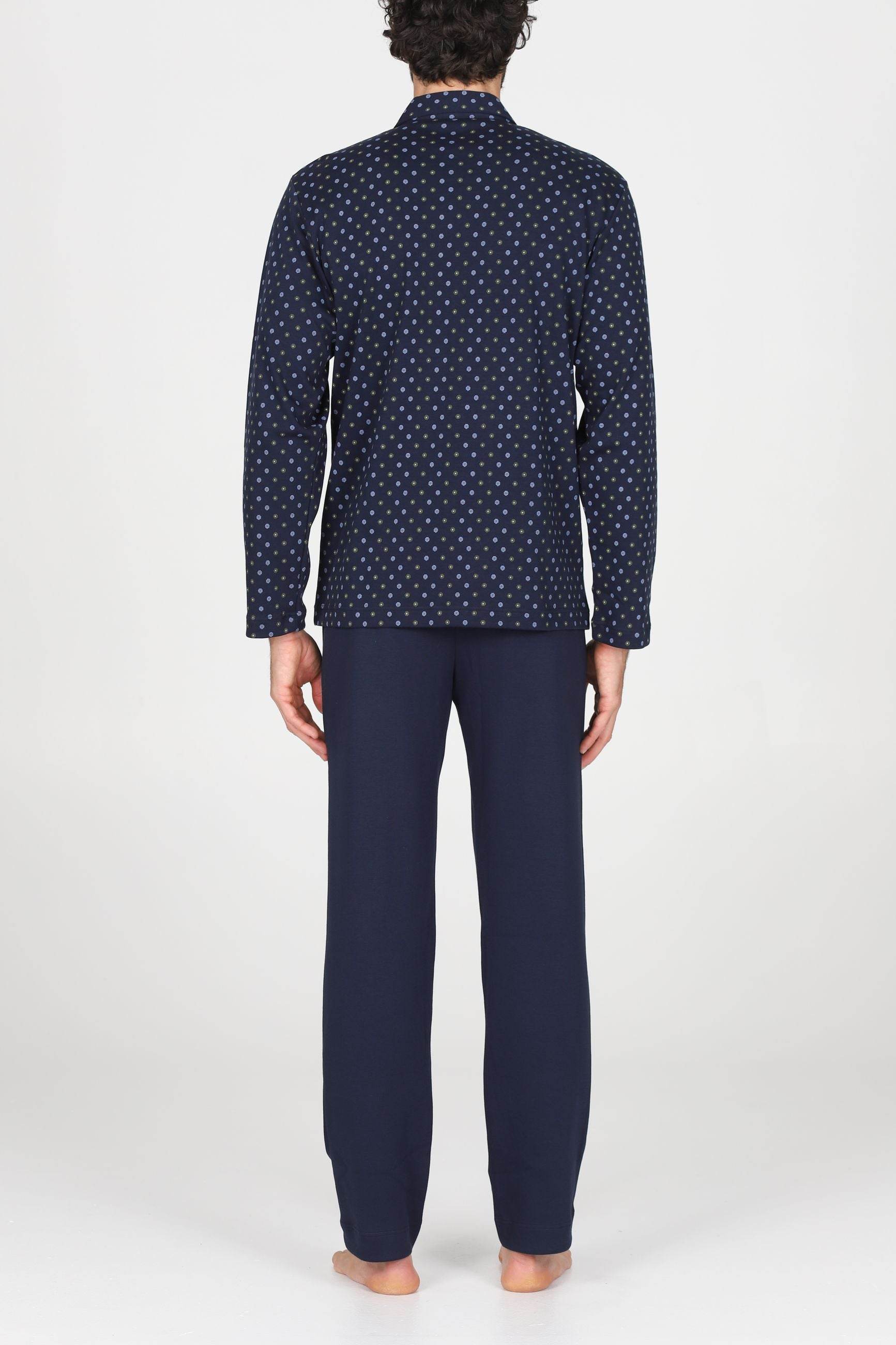 Pigiama Serafino Uomo Nettuno JAL395 Julipet - evabiancheria