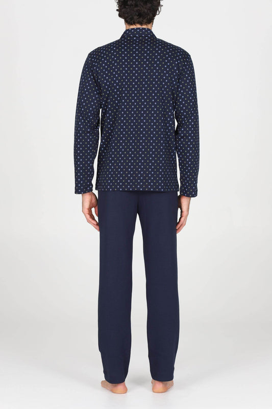 Pigiama Serafino Uomo Nettuno JAL395 Julipet - evabiancheria