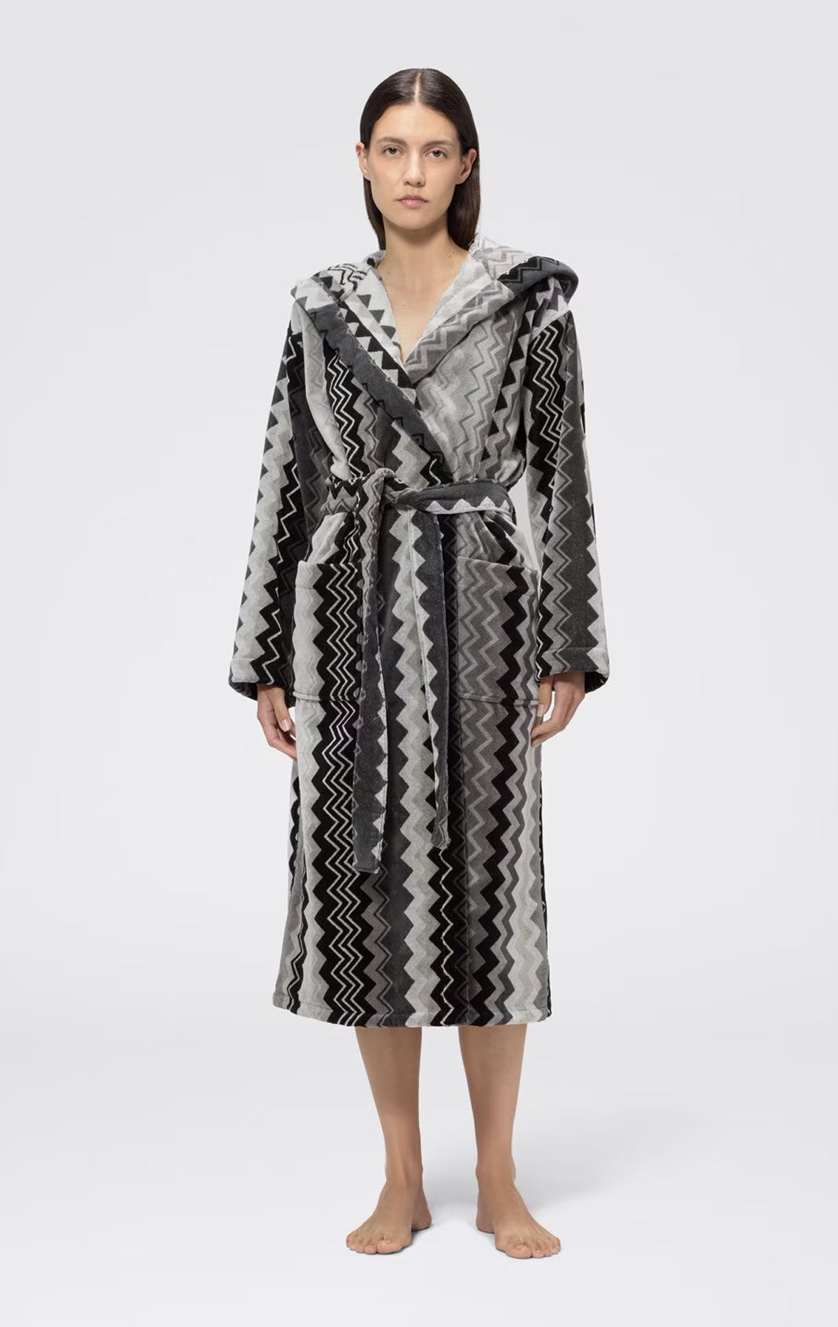Accappatoio con cappuccio Unisex adulto Giacomo acc Missoni Home