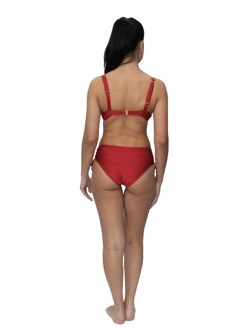 Bikini Sfoderato con ferretto Donna LS503 slip/G Olivia