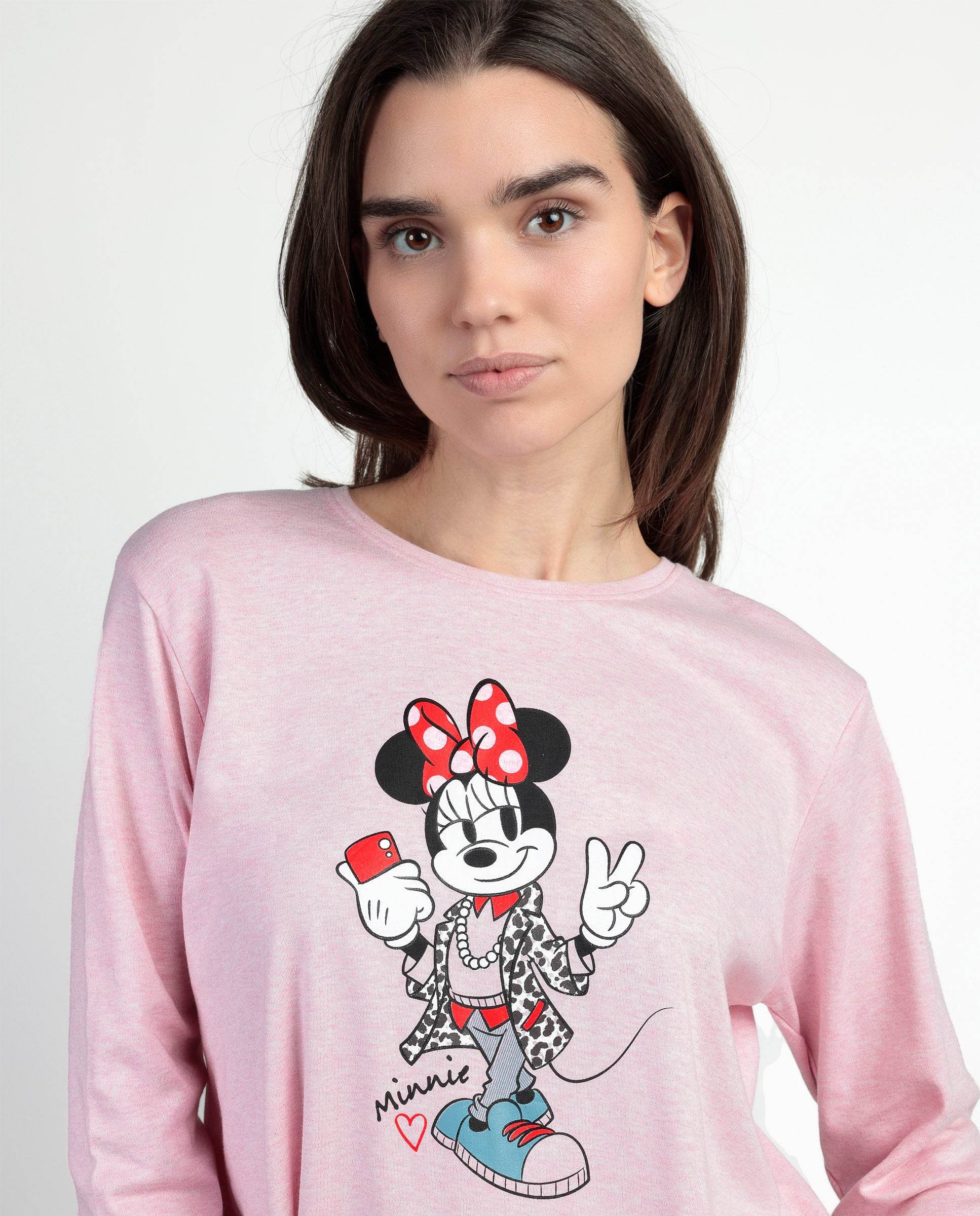 Pigiama Giro collo Donna 63313 Disney - evabiancheria
