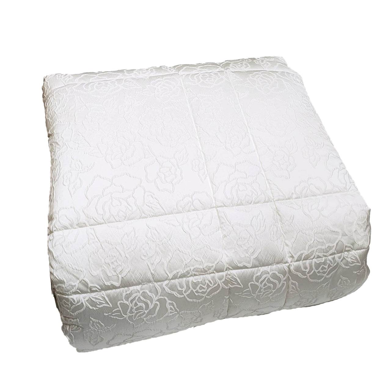 Trapunta jacquard Biancheria Alba Trap David Home Collection - evabiancheria