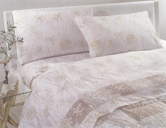 Lenzuola Stampato Biancheria Dalia Cpl Caleffi - evabiancheria