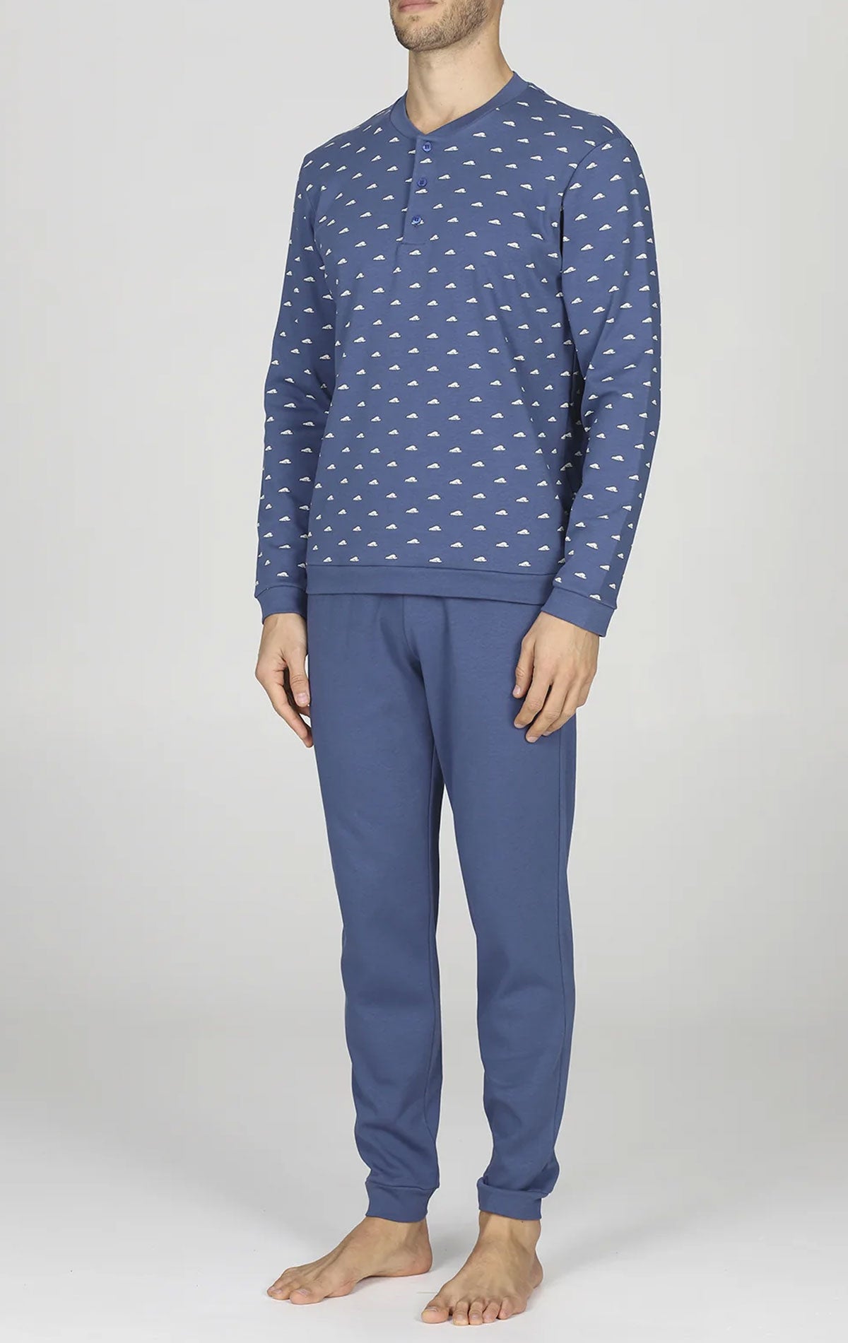 Pigiama Serafino Uomo Varese JAL909 Julipet