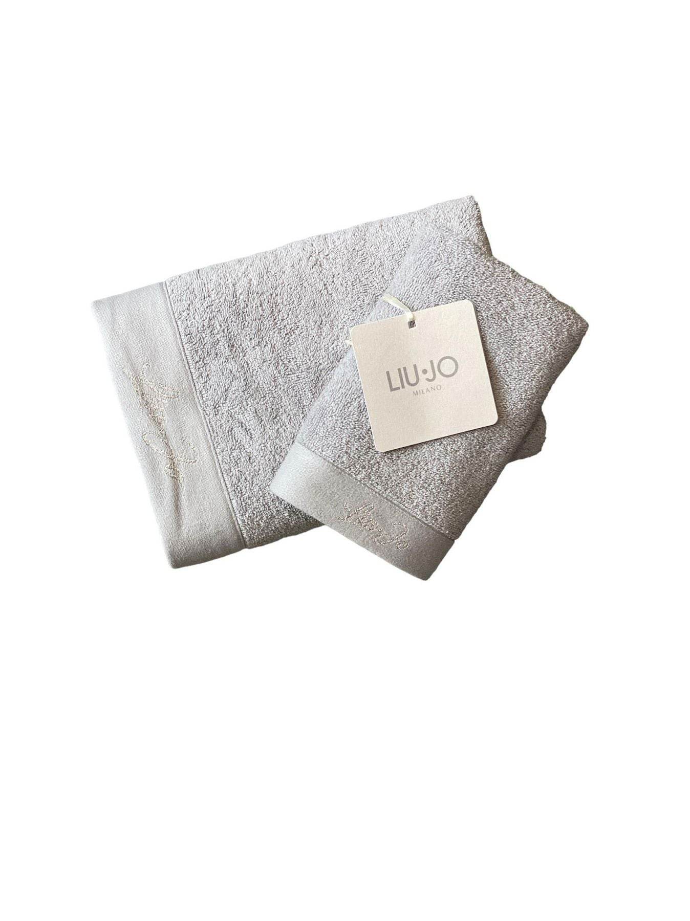 Asciugamani Coppia 1+1 Biancheria LJ coppia LB965B Liu Jo Home - evabiancheria