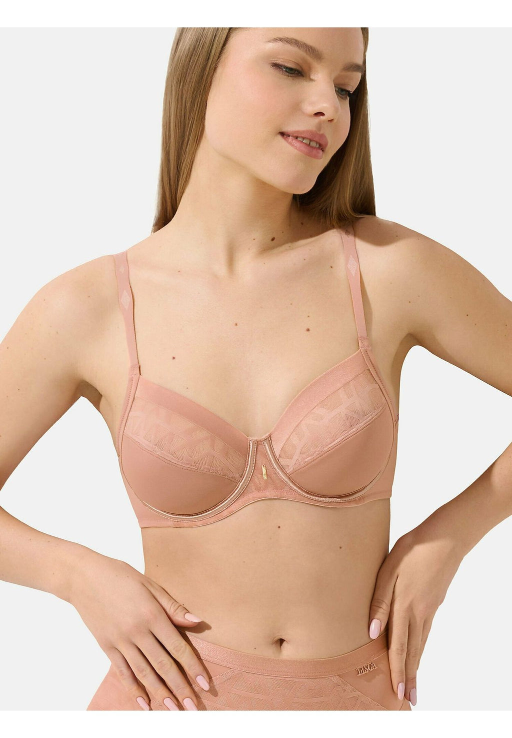 Reggiseno Sfoderato con ferretto Donna Opal  20373 Lisca