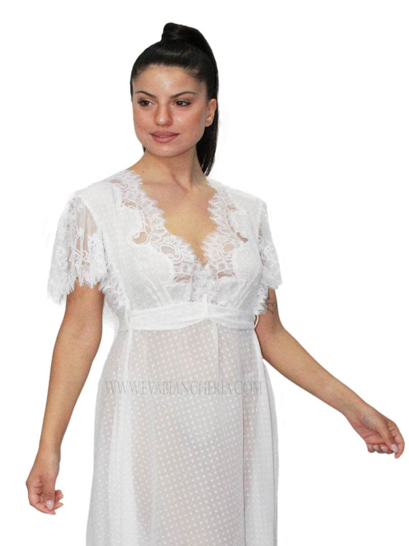 Parigina Lunga Donna 2MES3001 Marjolaine - evabiancheria