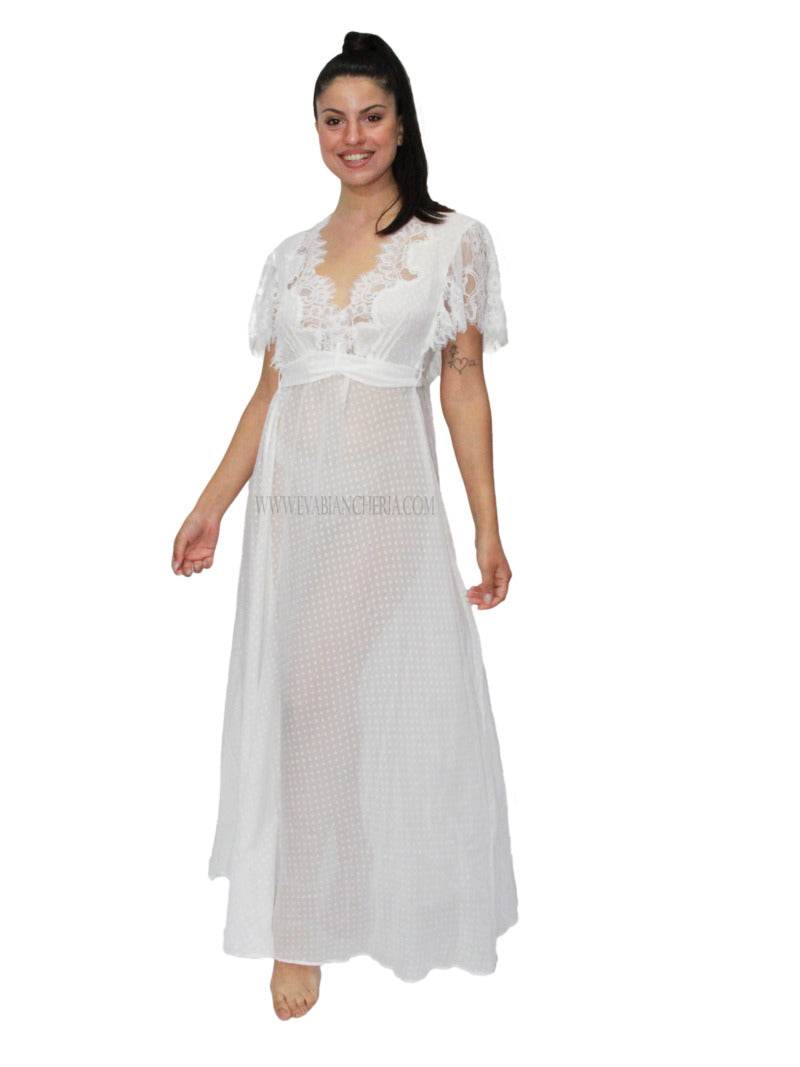 Parigina Lunga Donna 2MES3001 Marjolaine - evabiancheria