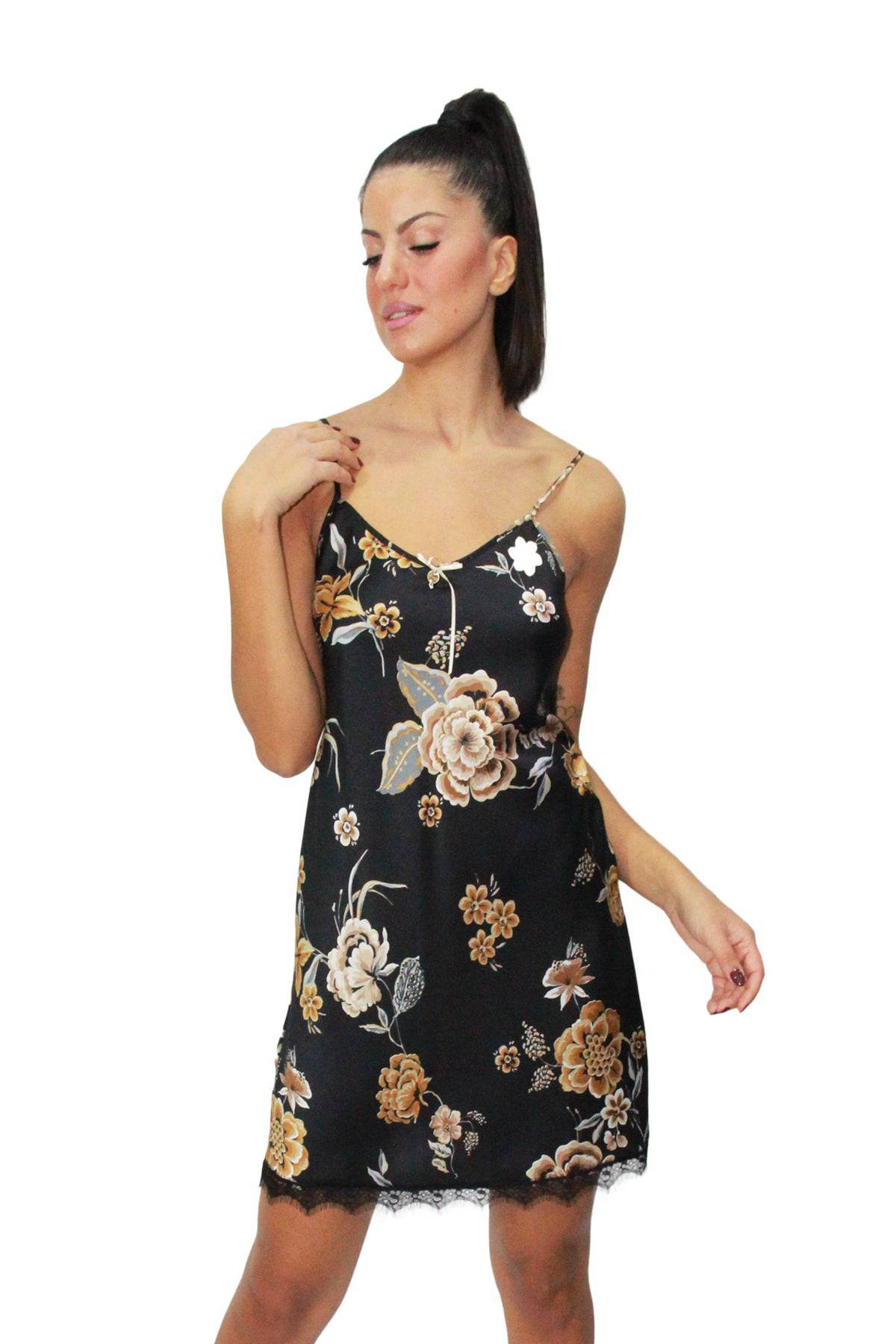 Parigina corta Donna D1637 Amadine - evabiancheria