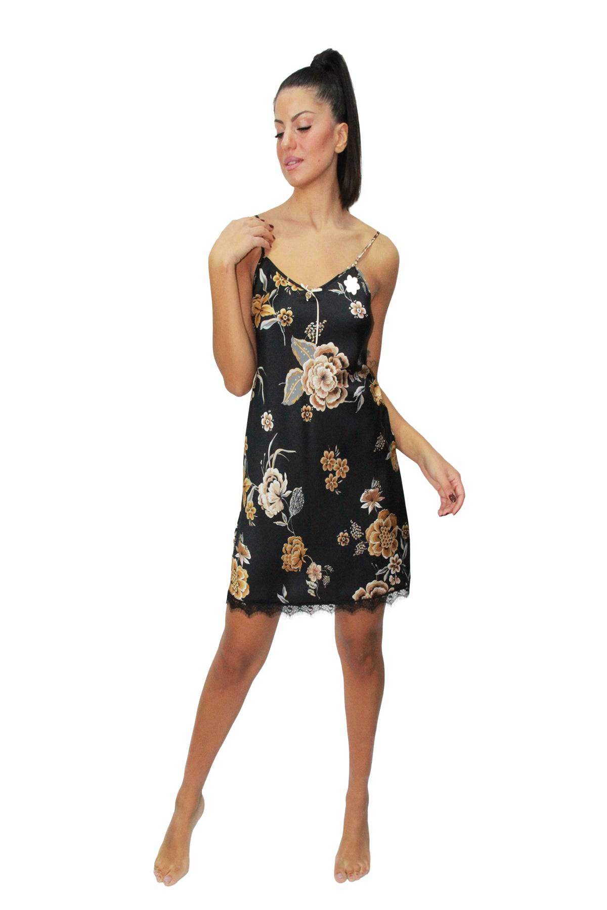 Parigina corta Donna D1637 Amadine - evabiancheria