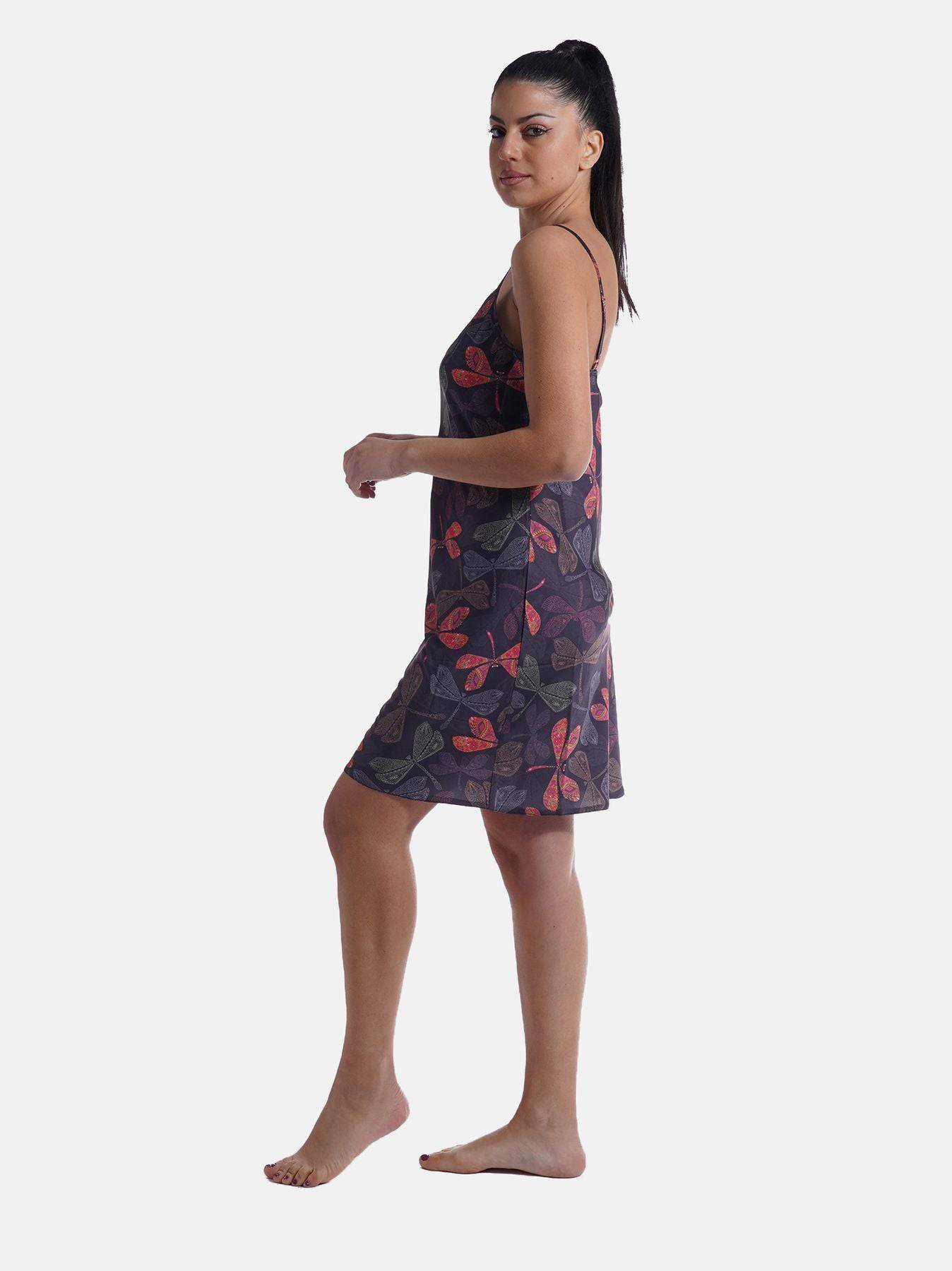 Parigina corta Donna Dragonfly Rose Endorfinella - evabiancheria