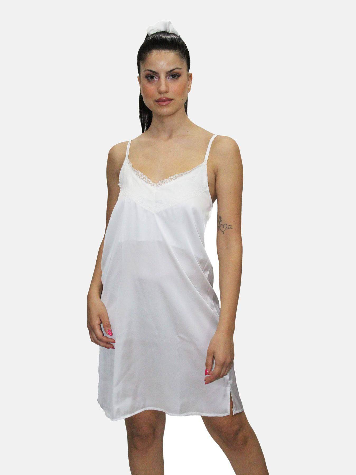 Parigina corta Donna Iris Sposa Filo D Angelo - evabiancheria