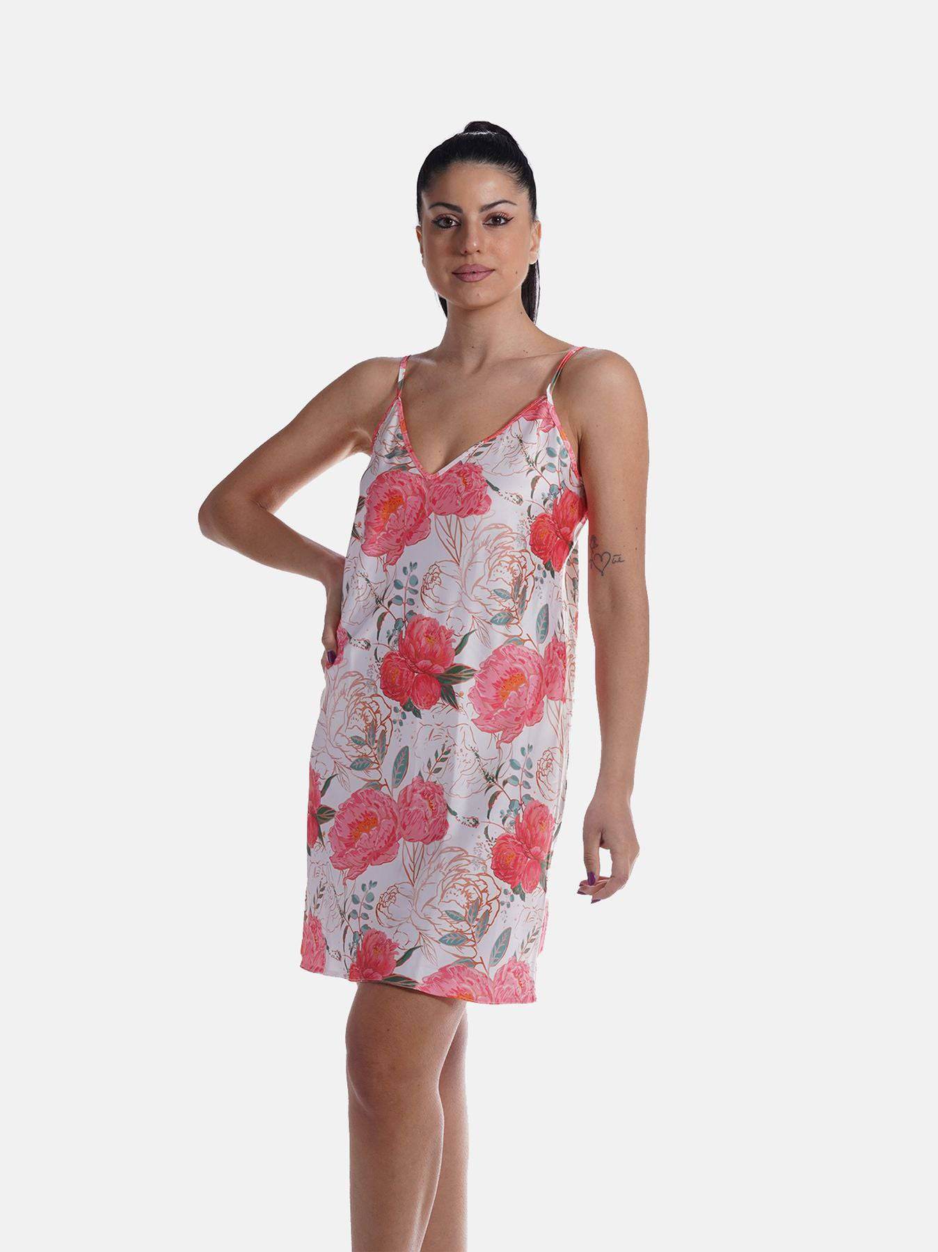 Parigina corta Donna Peony Rose Endorfinella - evabiancheria