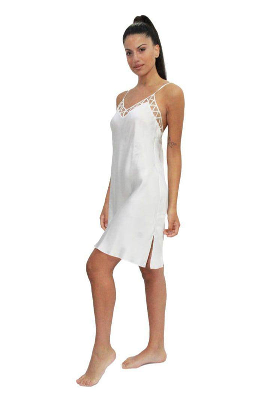 Parigina corta Donna VLST60582 Luna di Seta - evabiancheria
