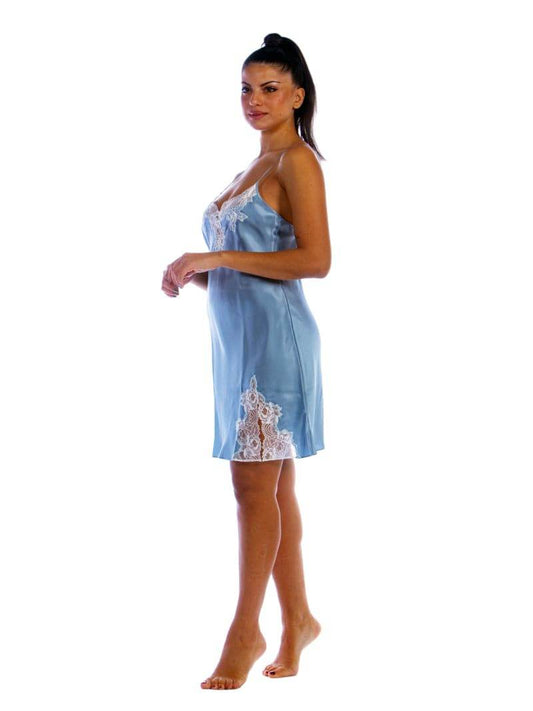 Parigina corta Donna VLST60587 Artico Luna di Seta - evabiancheria