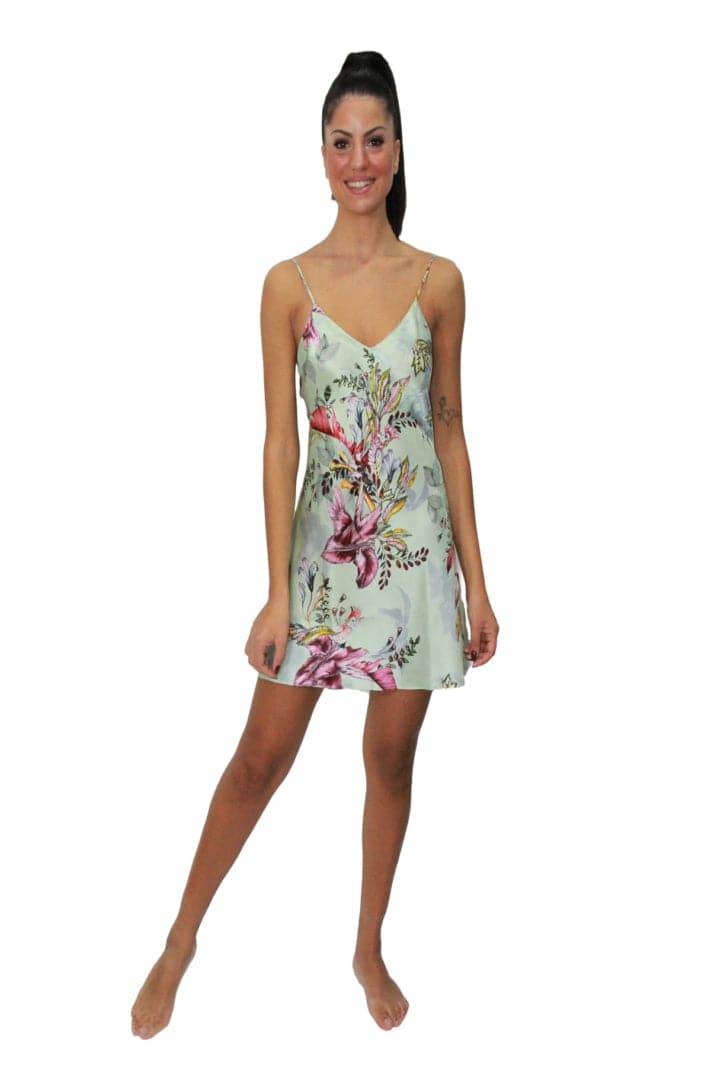 Parigina corta Donna VLST60609 Luna di Seta - evabiancheria