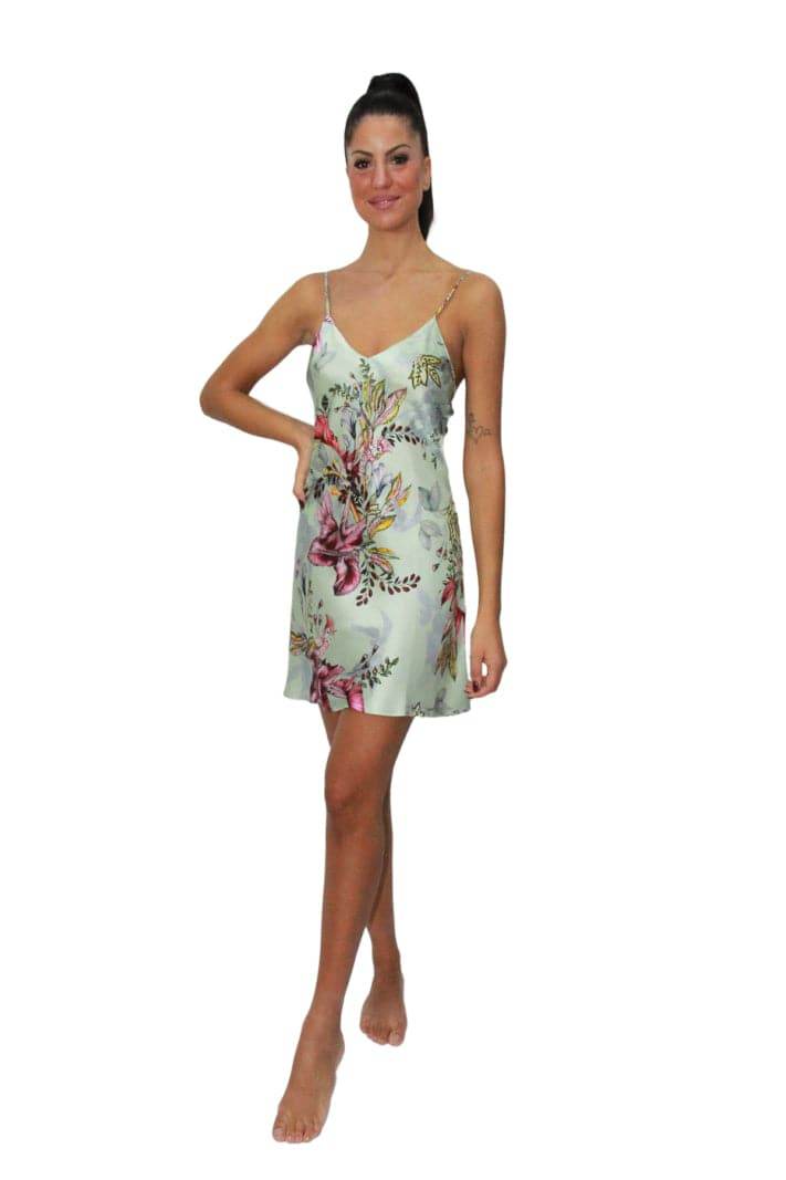 Parigina corta Donna VLST60609 Luna di Seta - evabiancheria