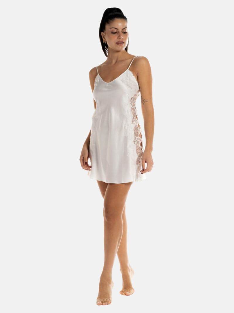 Parigina corta Donna VLST60886 Luna di Seta - evabiancheria