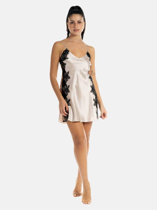 Parigina corta Donna VLST60886 Luna di Seta - evabiancheria