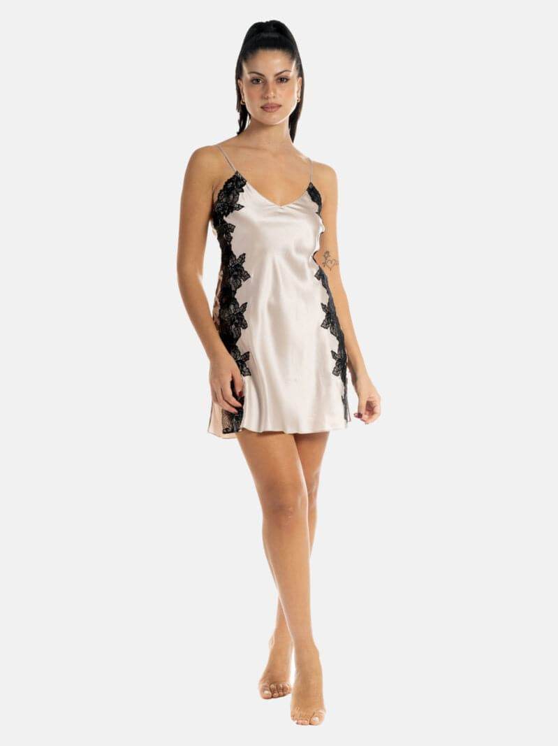 Parigina corta Donna VLST60886 Luna di Seta - evabiancheria
