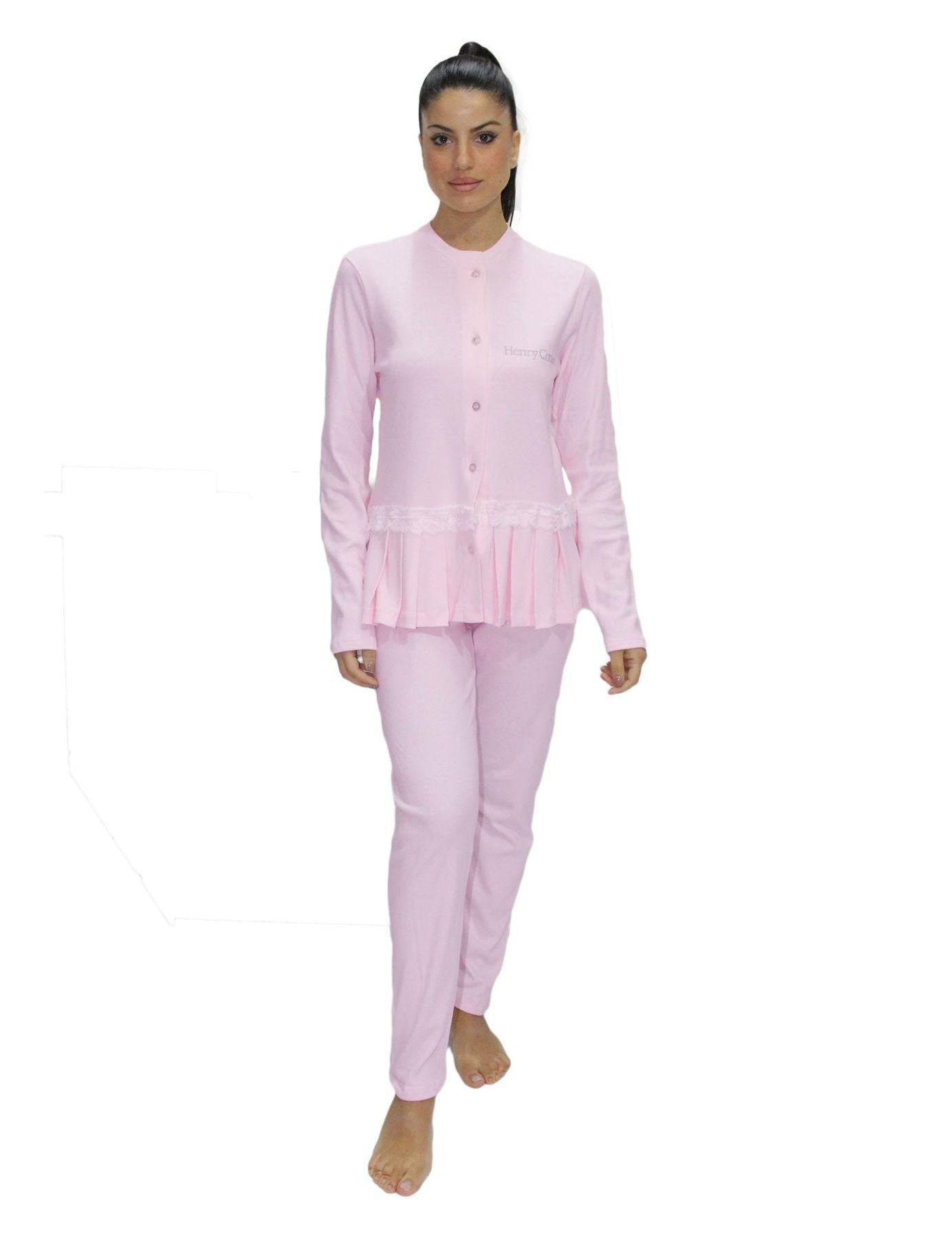 Pigiama Aperto Donna HC239 Henry Cotton's - evabiancheria