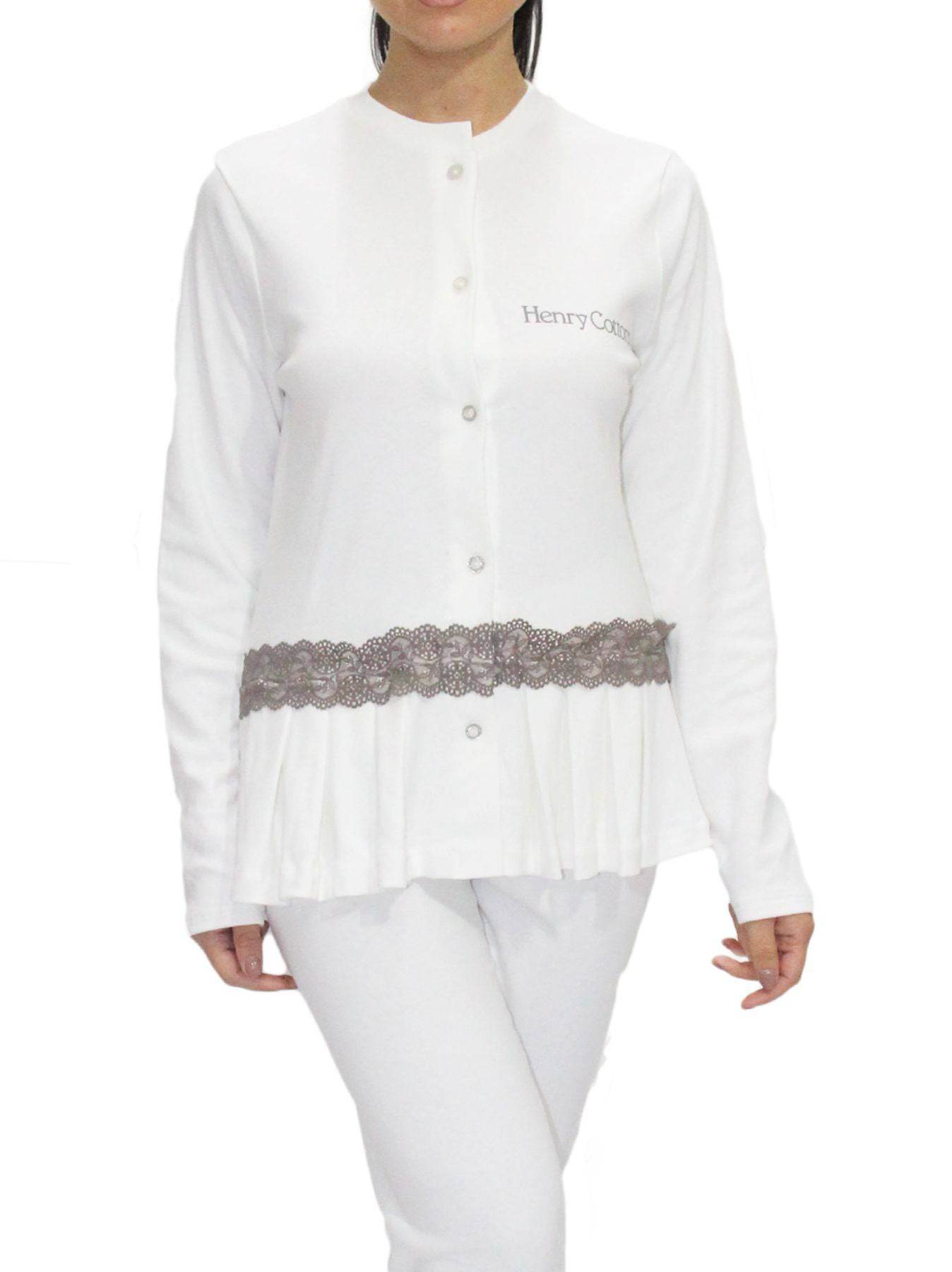 Pigiama Aperto Donna HC239 Henry Cotton's - evabiancheria