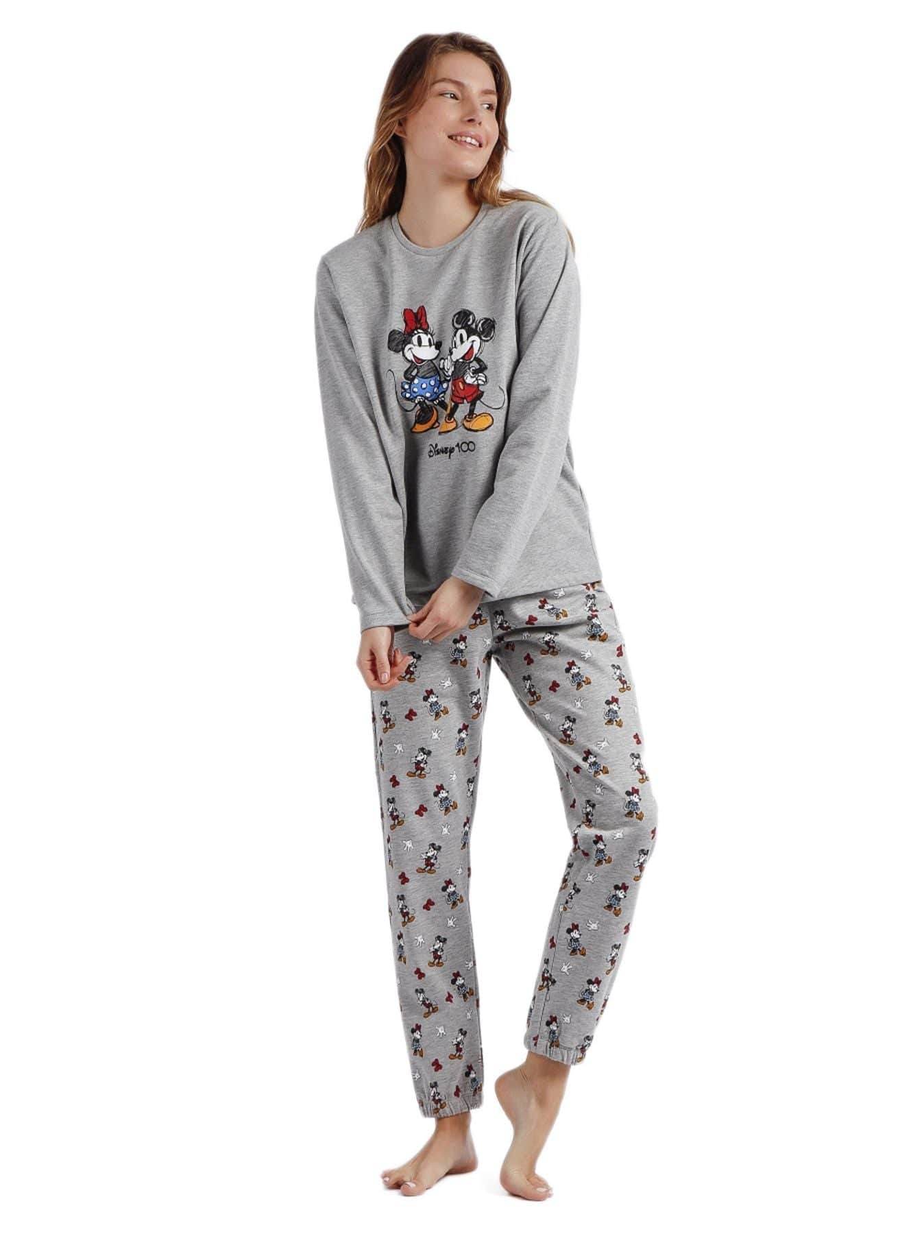 Pigiama Giro collo Donna 60544 Disney - evabiancheria