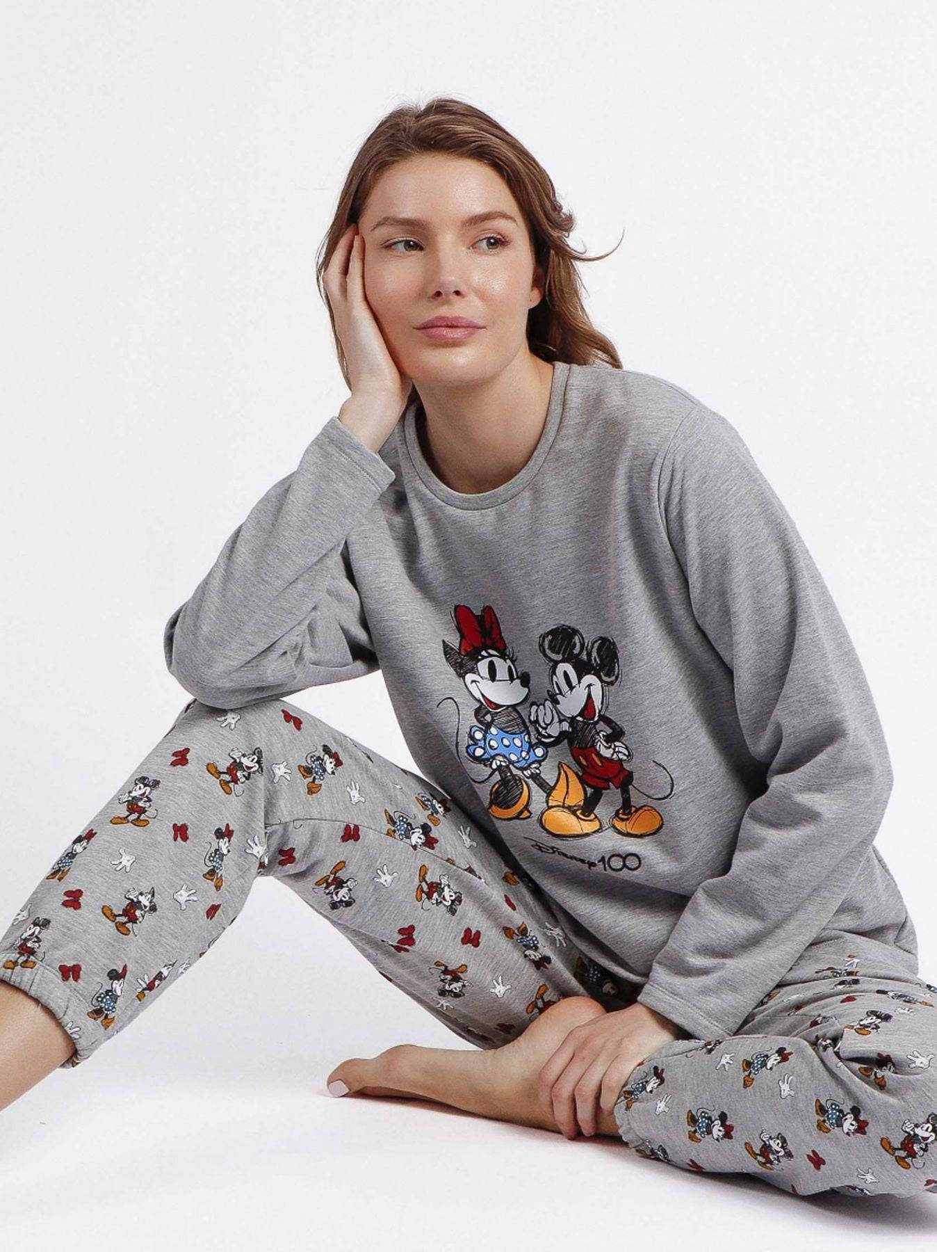 Pigiama Giro collo Donna 60544 Disney - evabiancheria